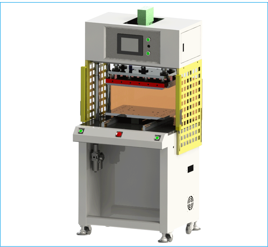 XDY-3046HS滑台式伺服热压机展示 XDY-3046HS滑台式伺服热压机展示